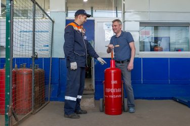 Заправка газовых баллонов - особенности процесса
