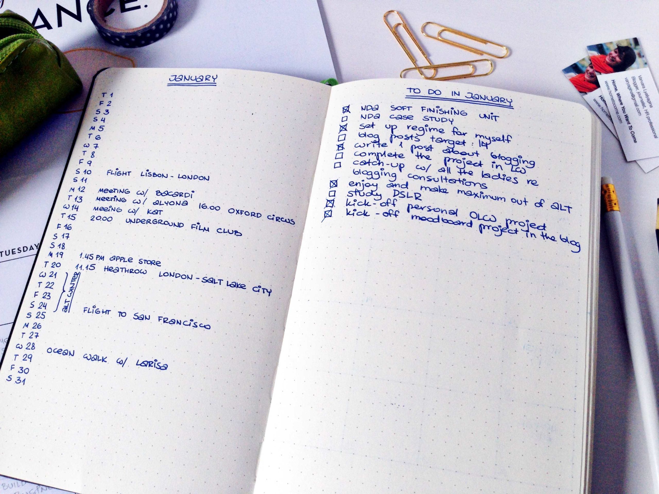 Как эффективно планировать свой день с Bullet Journal